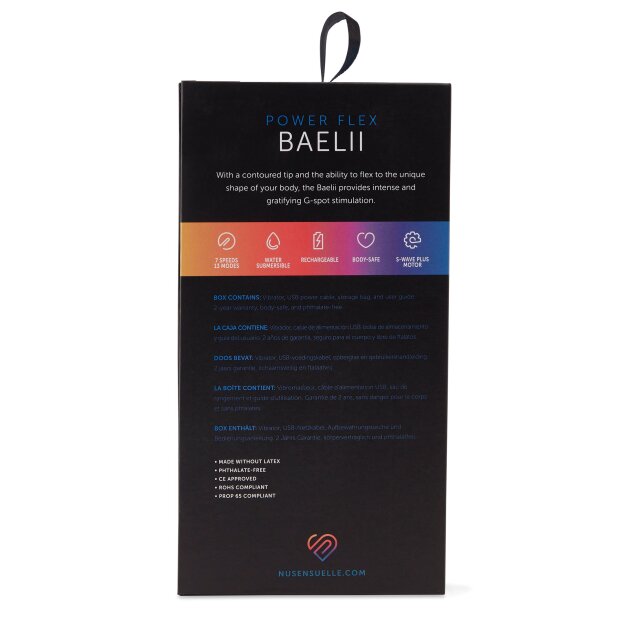 NU Sensuelle Baelii Power Flex Vibe Red