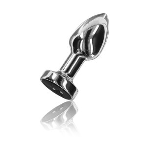 TOYTOY The Glider Vibro Anal Plug silber S 2,8 cm