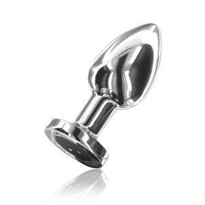 TOYTOY The Glider Vibro Anal Plug silber L 4,1 cm