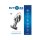 TOYTOY The Glider Vibro Anal Plug silber L 4,1 cm