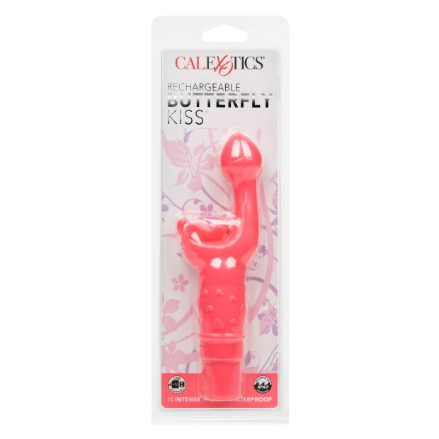 CalExotics Rechargeable Butterfly Kiss Pink