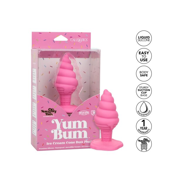 CalExotics Yum Bum Ice Cone Butt Plug 4,5 cm