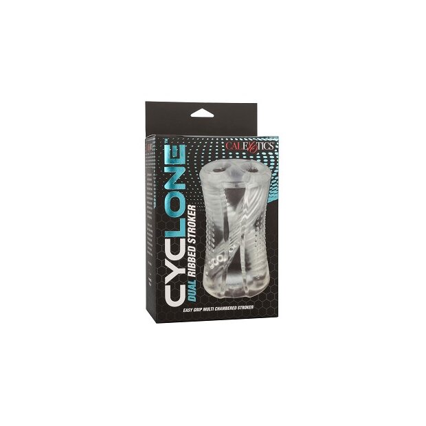 CalExotics Cyclone Dual Ribbed Stroker