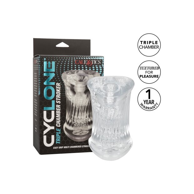 CalExotics Cyclone Triple Chamber Stroker