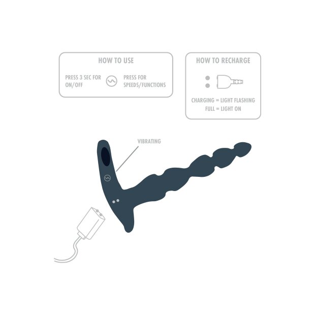 TOYJOY ELIXER Vibr. Double Penetrator