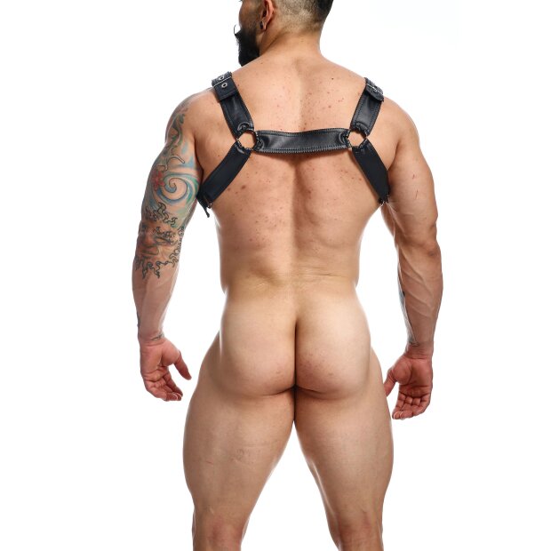 DNGEON Cross Chain Harness Black - OS