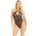 Leg Avenue Netz Stringbody mit Herzen Onesize schwarz