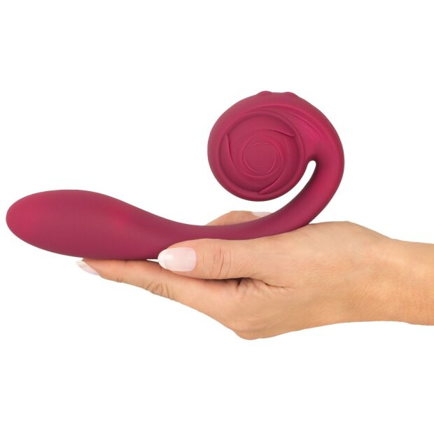 You2Toys Rosenrot Vibromasseur point G flexible rouge