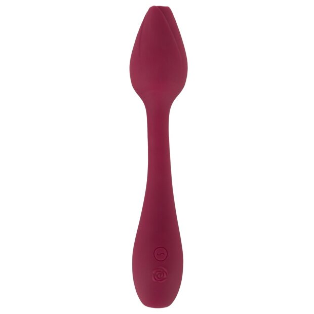 You2Toys Rose rouge Vibromasseur flexible point G Rose rouge