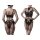GREY VELVET 2-piece erotic set S