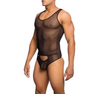 MOB Sexy Sheer Body schwarz S/M - L/XL