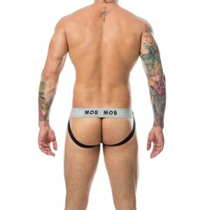 MOB Stripe Classic Jock White S - XXL