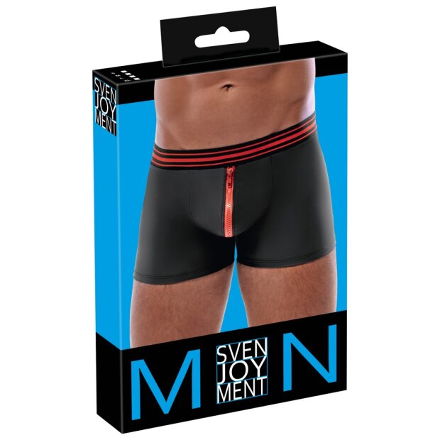 Mens Boxer Briefs black/red S - XL