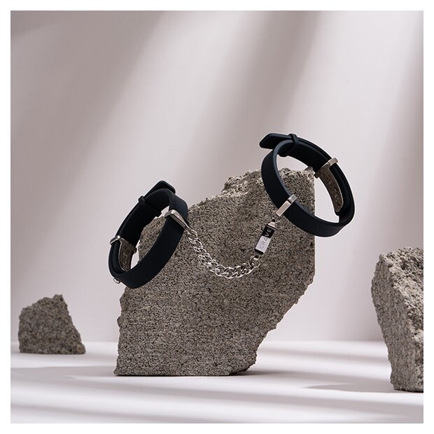 Crave - ID Cuffs Black/Silver