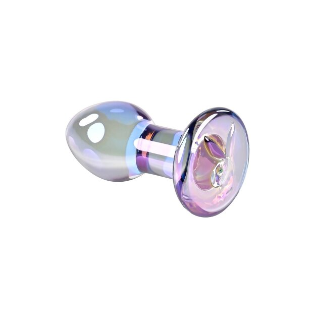Playboy Jewels Analplug transparent 3,4 cm