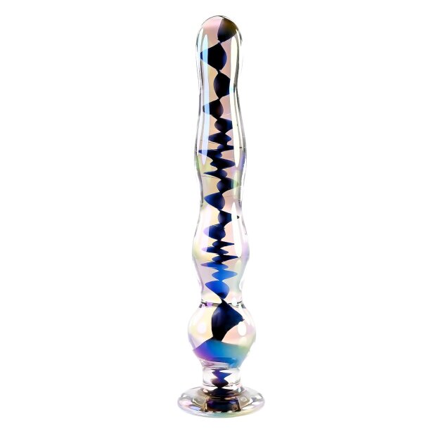 Playboy Jewels Wandmassage Glasdildo transparent