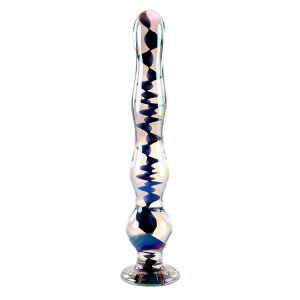 Playboy Jewels Wandmassage Glasdildo transparent