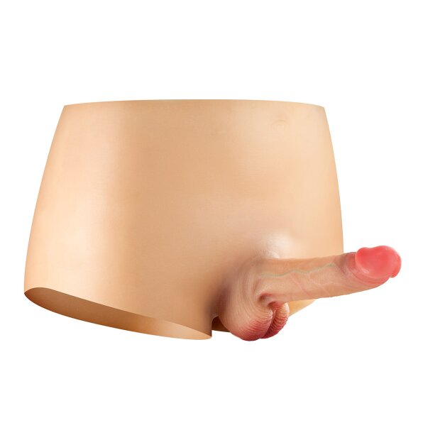 Real Manly Solid Realistic Dildo Body Suit S/M