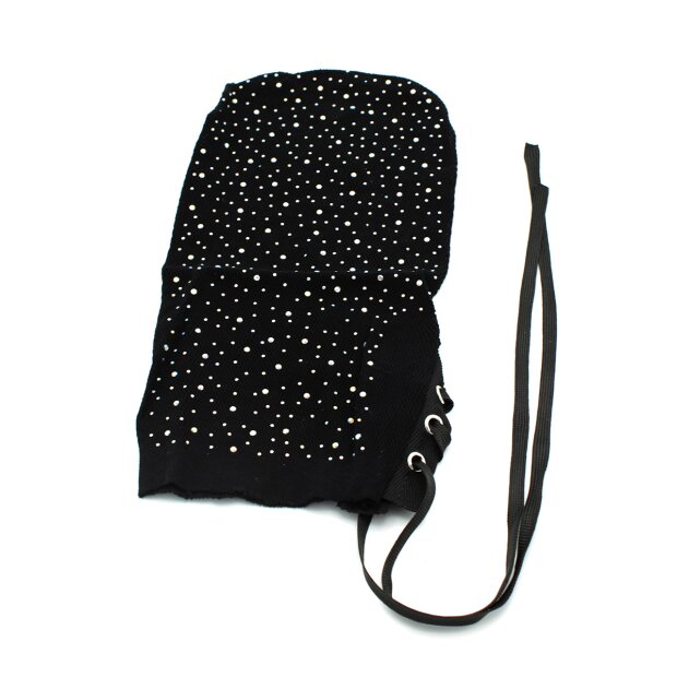 Lace Hood Shiny Diamonds