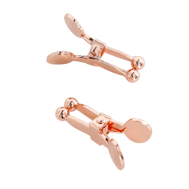 Ball Tip Nipple Clamps Rose Gold