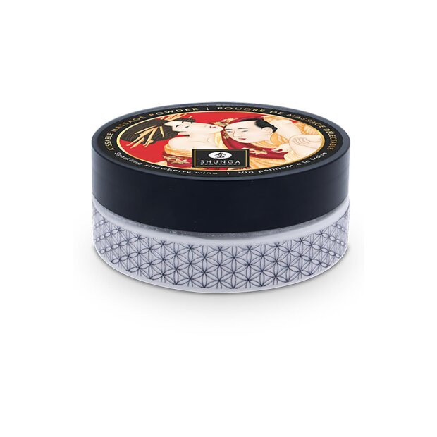 SHUNGA Kissable Massage Powder Sparkling Strawb. Wine 75g
