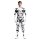 CosplayDogs Dalmatiner-Hund Cosplay-Suit schwarz-weiß M