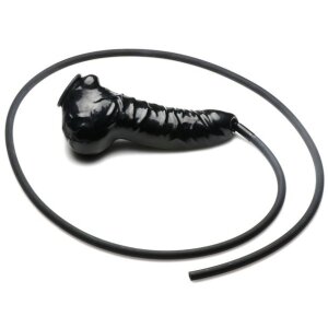 XR Brands Penis Sleeve with Guzzler Tubing 18 x 3.8cm