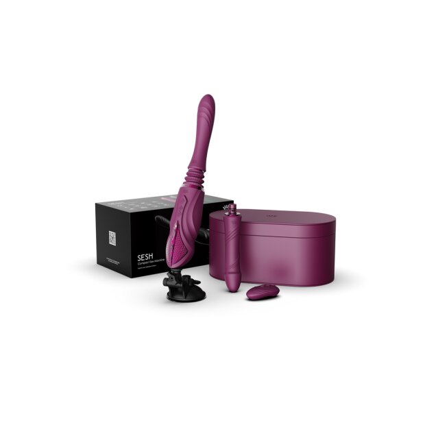 Zalo Sesh velours violet