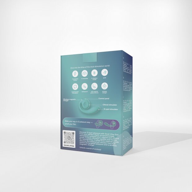 SNAL VIBE Vibromasseur Gizi Tiffany bleu clair