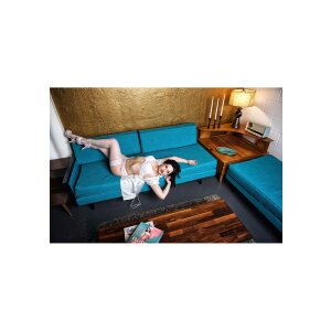 Kixies Brooke Leanne bas autofixants transparent à...