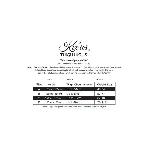 Kixies Grace halterlose Strümpfe mehrfarbig kariert rot S - XL