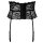 Cotelli Collection suspender belt lace black M