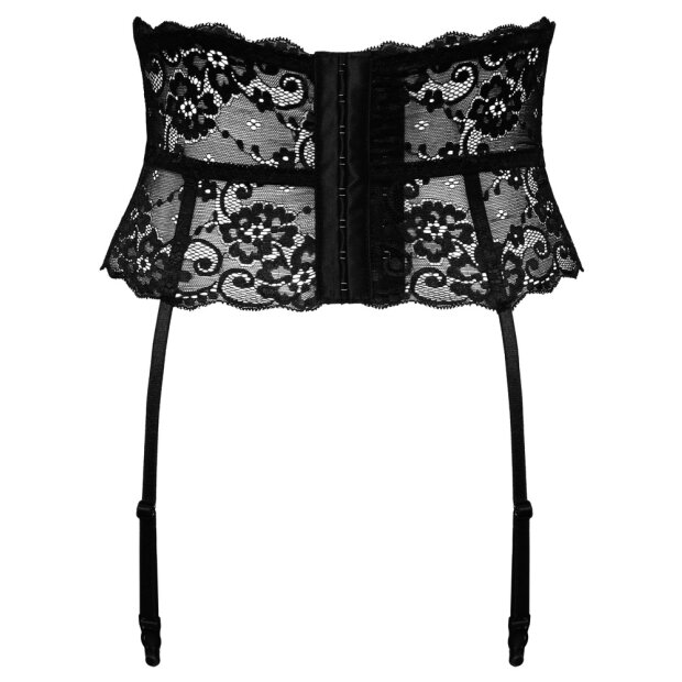 Cotelli Collection Porte-jarretelles dentelle noir L