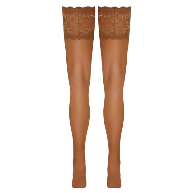 Halterlose Strümpfe haut XS - XL