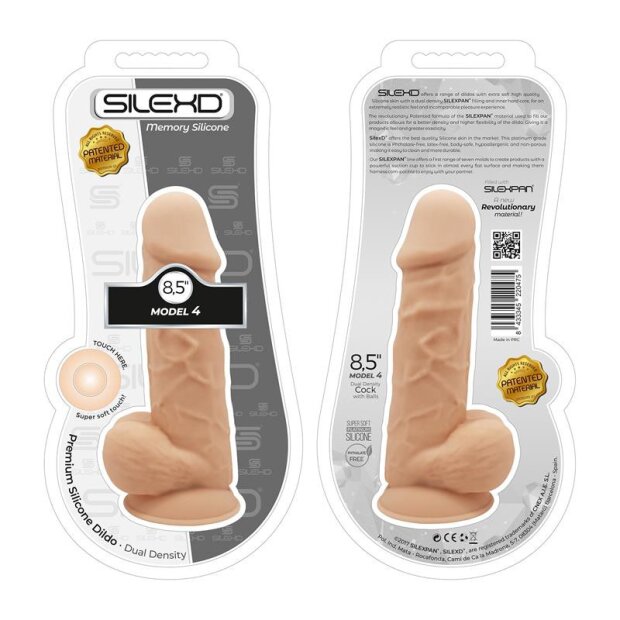 SILEXD Dildo Dual Density Silikon 21,5 cm