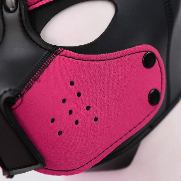 Kinky Puppy Neoprene Puppy Hoods PINK