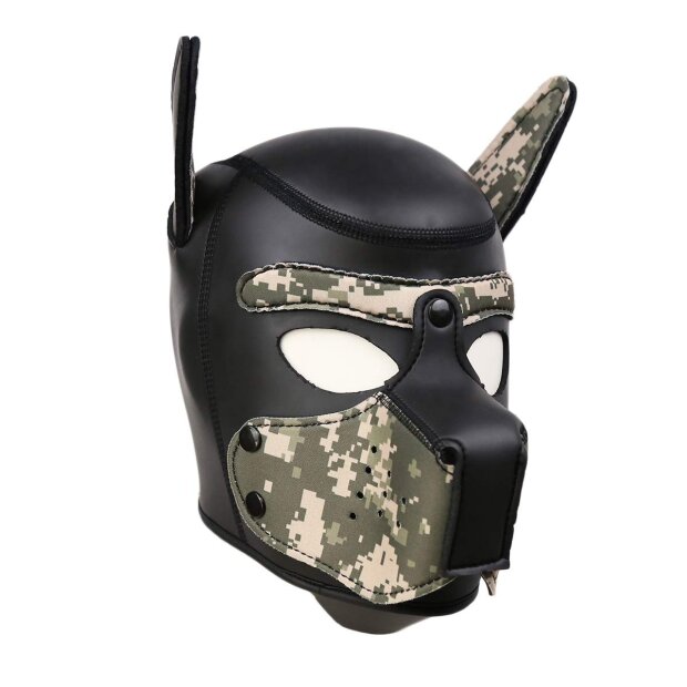Kinky PUPPY Neoprene Camouflage Hood