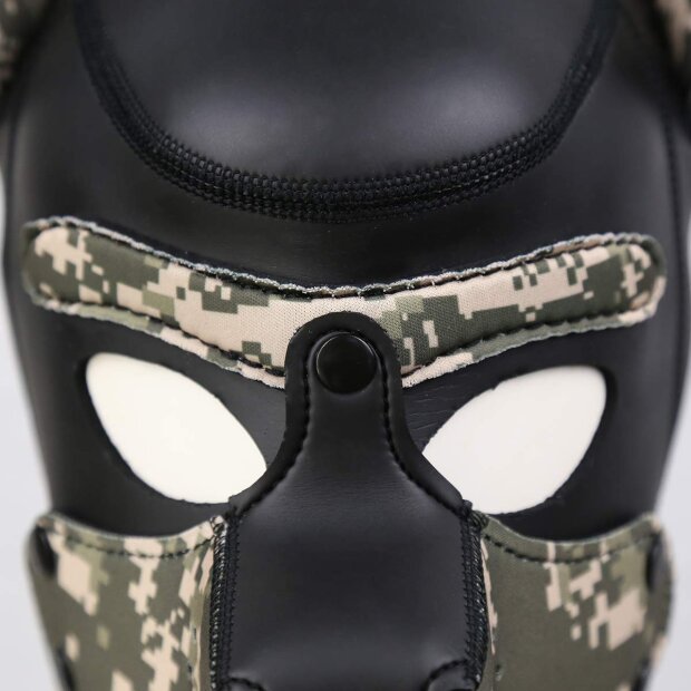 Kinky PUPPY Neoprene Camouflage Hood