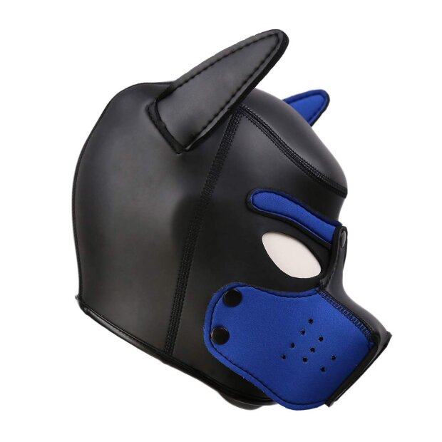 Kinky Puppy Neoprene Puppy Hoods BLUE