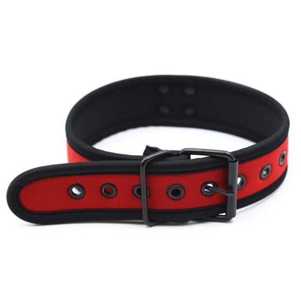Kinky Puppy Necklace PUPPY Neoprene Red