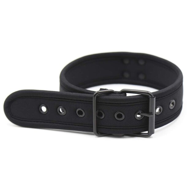 Kinky Puppy Black neoprene necklace