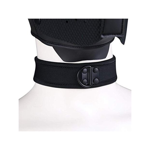Kinky Puppy Black neoprene necklace