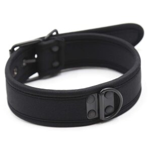 Kinky Puppy Black neoprene necklace