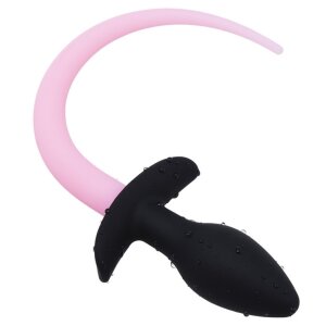 Kinky Puppy Plug Luminous Puppy Tail 8 x 3.2 cm Pink