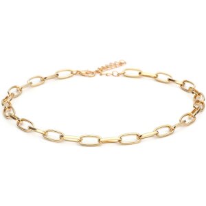 Joy Jewels Gold Hollow Ring Necklace