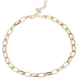 Joy Jewels Gold Hollow Ring Necklace