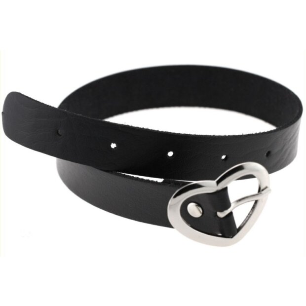 Joy Jewels Heart Attach Necklace Black