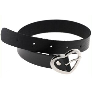 Joy Jewels Heart Attach Necklace Black