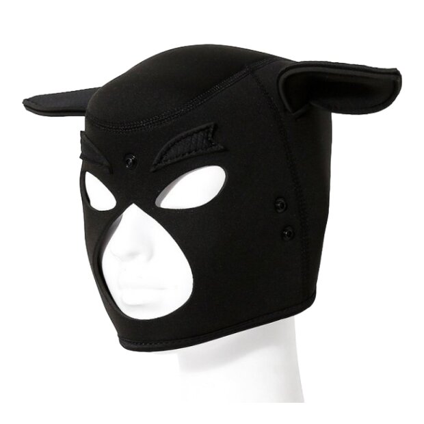 Kinky Puppy Pig Head Hood Black