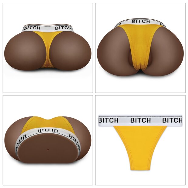 Lovetoy Masturbator Pussy Streetgirl n°12 Vagina-Anus Brown